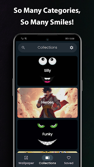 Silly Smile Live Wallpaper HD Screenshot 2
