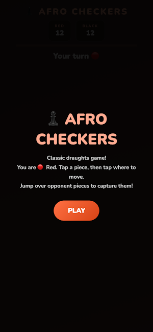 AFRO Checkers Screenshot 0