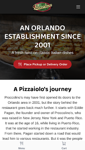 Proccolinos Ristorante Screenshot 0