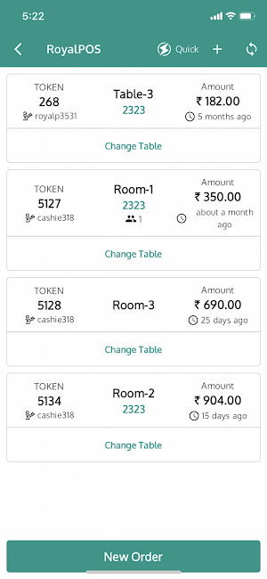 RoyalPOS V2 -Restaurant Retail Screenshot 1