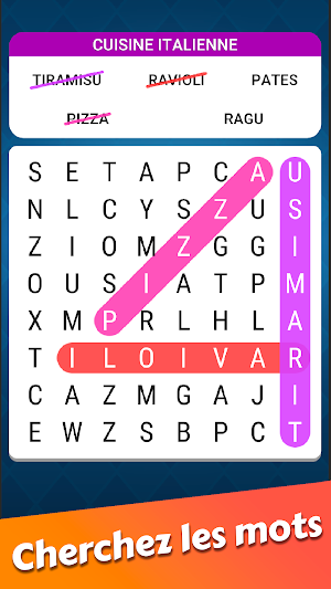 Word Search - relaxing game Screenshot 0