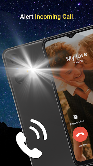 Flash Alert - Flashlight & SMS Screenshot 3