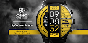 Digital Watch Face OMG 377 Screenshot 0