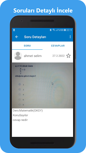 Sorunu Paylaş Kpss Screenshot 3