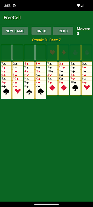 PG FreeCell Screenshot 2
