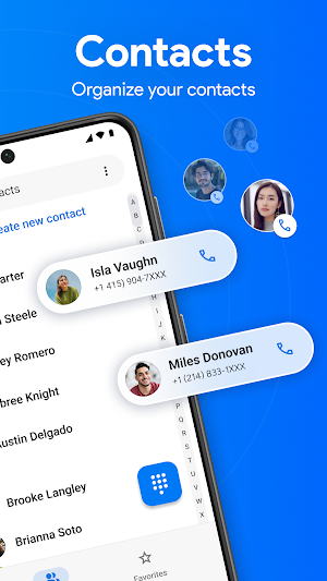 Contacts Screenshot 1