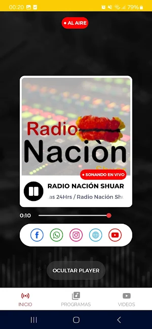 Radio Nación Shuar Screenshot 2