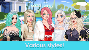 Unique Stylist: dress up games Screenshot 0