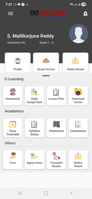Infinity School Screenshot 1