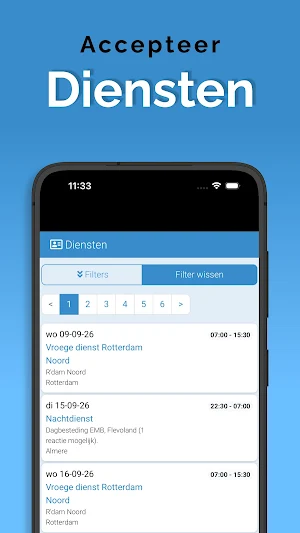 Upzorg Screenshot 2