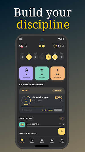 Goalden - Goal & Habit Tracker Screenshot 0