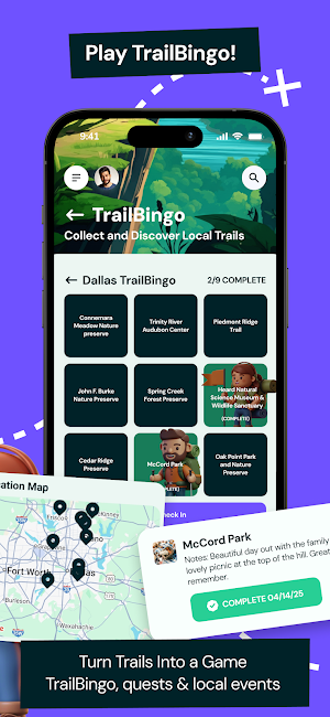 ExploreMore: Trails & Events Screenshot 1