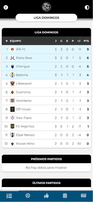 Liga paso a paso Screenshot 0