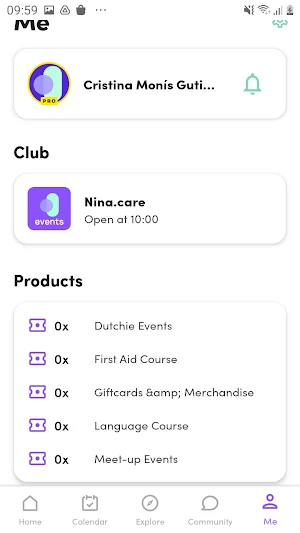 Nina Events & Community Screenshot 1