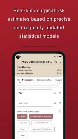 STS Risk Calculators Screenshot 3