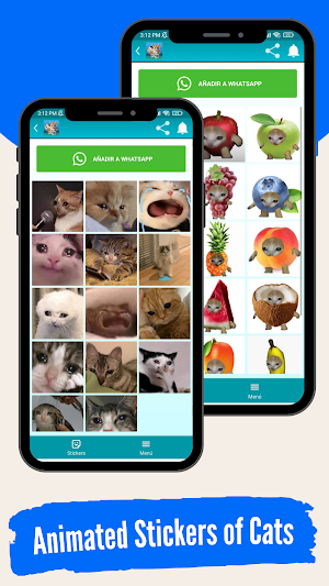 WASticker: Stickers Cats Meme Screenshot 2
