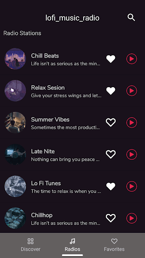 Lofi Music Radio Screenshot 2