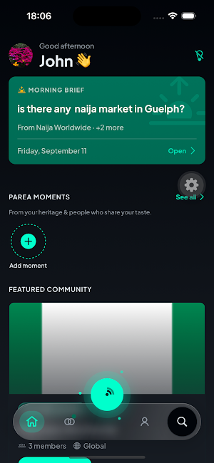 Parea: Find Your People Screenshot 0