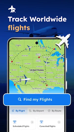 Where is my Flight-Live Status Screenshot 1
