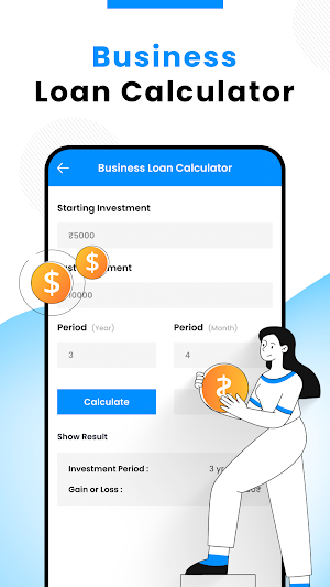 LoanView - EMI Loan Calculator Screenshot 1
