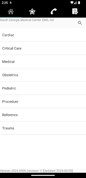 SGMC Health EMS Screenshot 2