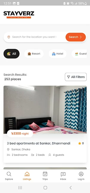 Stayverz Screenshot 1