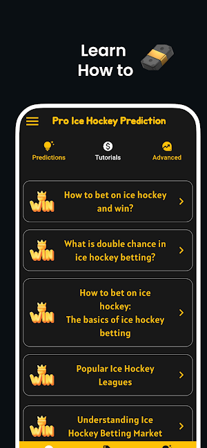 Ice Hockey Predictions & Tips Screenshot 2