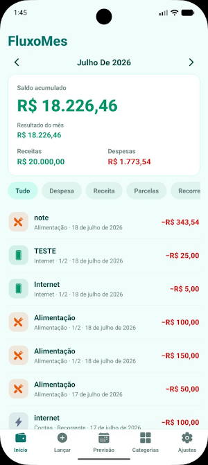 SpendMonth Screenshot 0