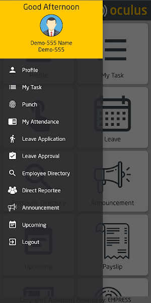oculus HRIS ITRK Screenshot 3