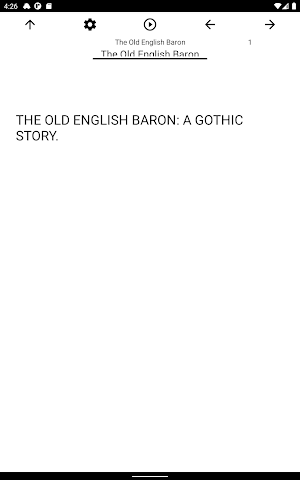 Book, The Old English Baron Screenshot 2