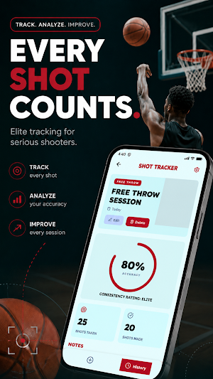 Shot Tracker Screenshot 3