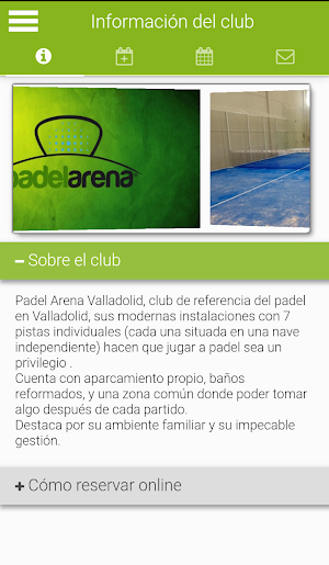 Padel Arena Valladolid Screenshot 1