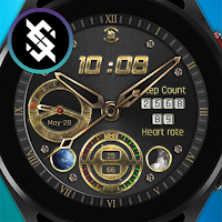 BFF3 - Gold Analog Pattern