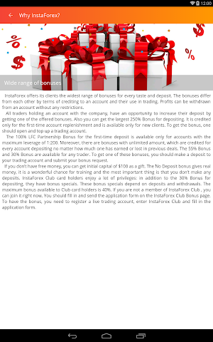 Why InstaForex? screenshot 8