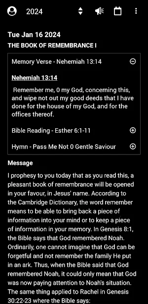 Offline Open Heavens Devotion Screenshot 1