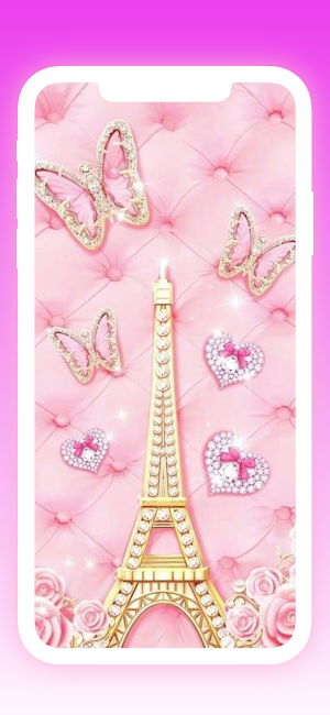 glitter wallpaper for girls Screenshot 1