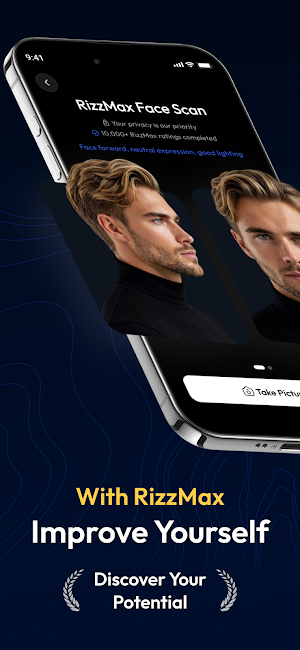 RizzMax AI - Face & Glow Up Screenshot 0
