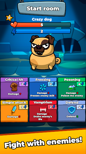 Dungeon Dice: RPG roguelike Screenshot 0