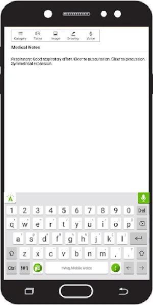 nVoq Mobile Voice Screenshot 2