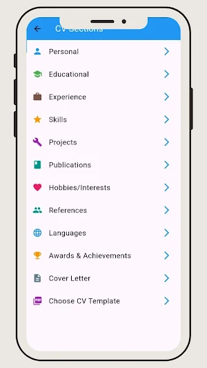 Resume Builder app, CV Maker Screenshot 2