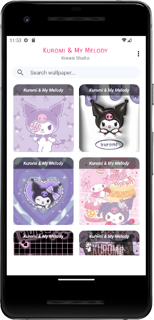 Kuromi and My Melody Wallpaper Screenshot 2