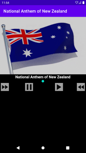 National Anthem of New Zealand Screenshot 1