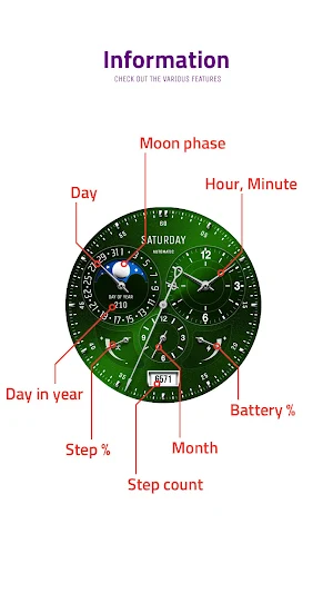 JW199 jwstudio watchface Screenshot 1