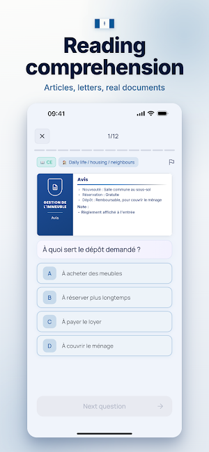TCF Québec & TEFAQ Prep Screenshot 1