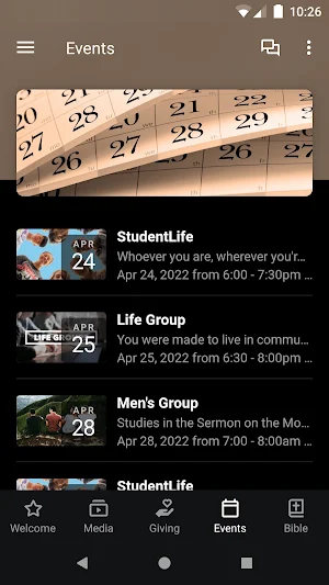 LifePoint Bible Church Screenshot 2