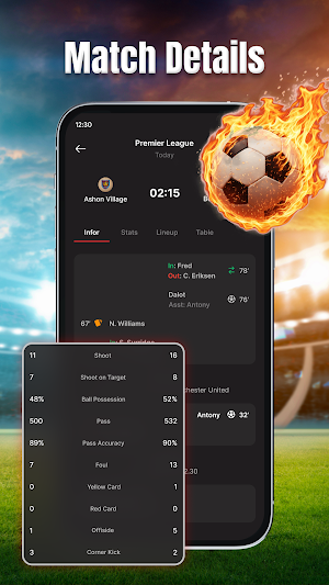Football Score - Live Match Screenshot 2