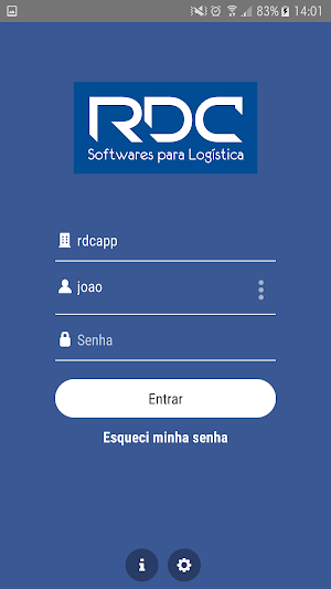 RDC Logística Mobile Screenshot 0
