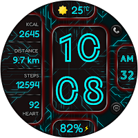 DIGI CITRONOK CTS75 Watch face