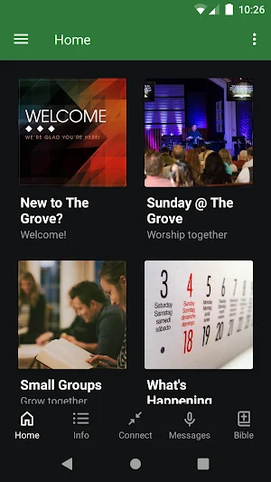 The Grove Christian Church Screenshot 0