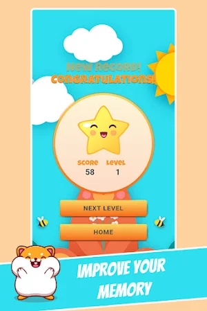 cute animals memory kids game Screenshot 2
